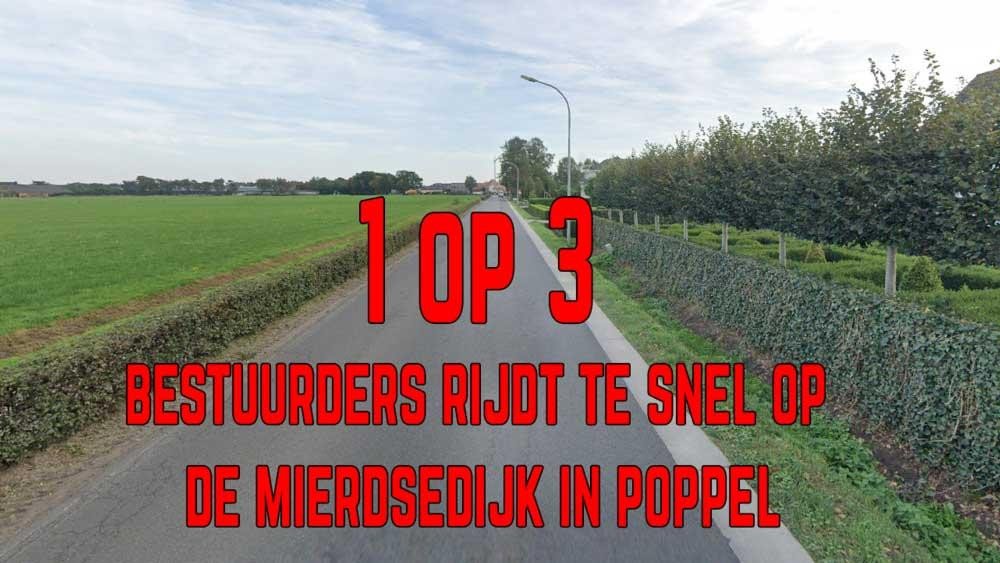 snelheid mierdsdijjk