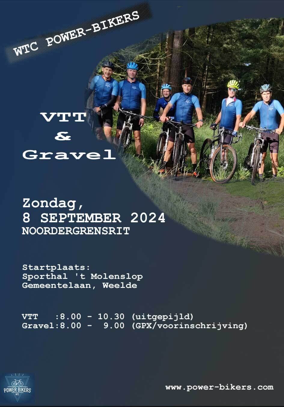 VTT & Gravelrit Powrbikers 2024
