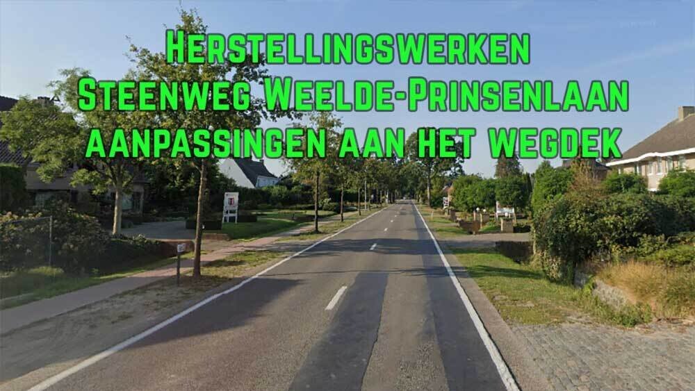 herstellingswerken Prinsenlaan