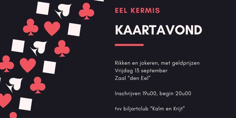 kaartwedstrijd Ravels Eel kermis2024