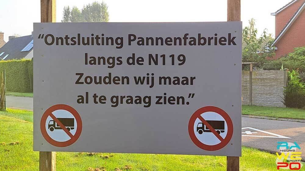 vaartstraat ontsluiting pannenfabriek
