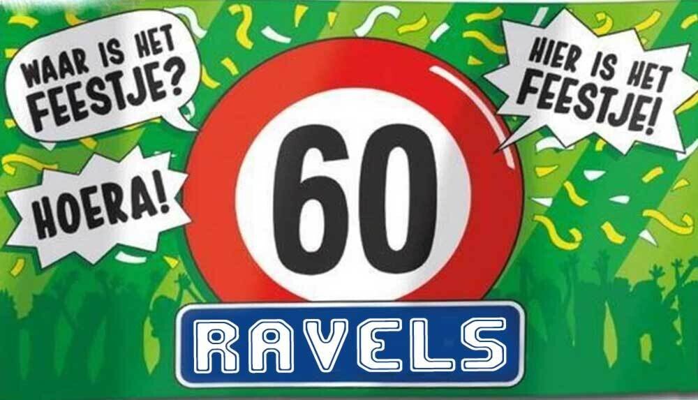 waar is het feestje 60 RAVELS2024