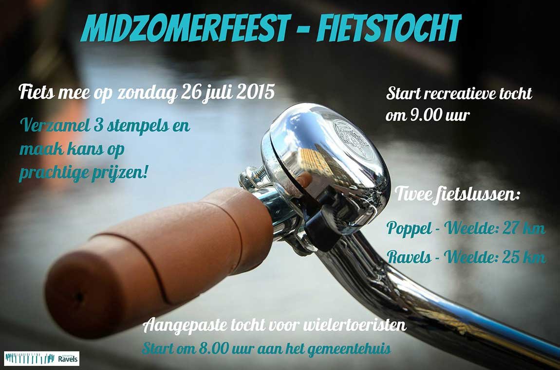 fietstocht midzomer