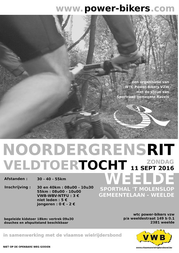 Noordergrensrit powerbikers2016