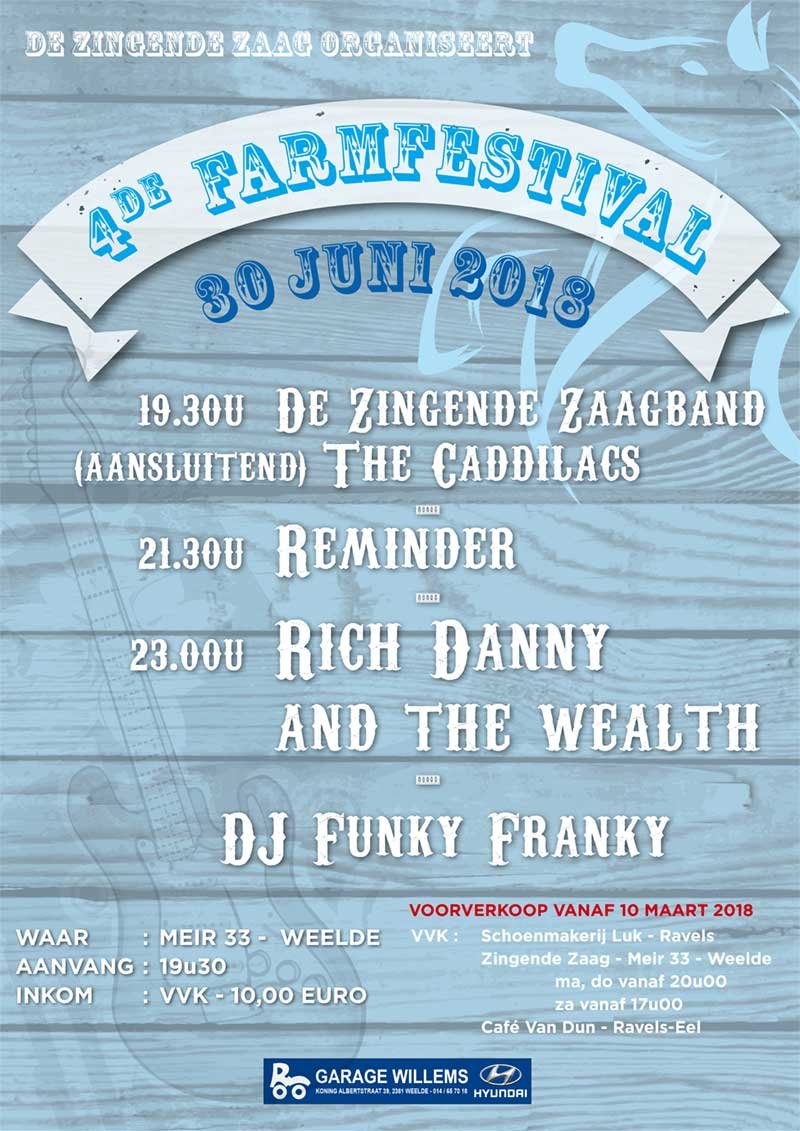 2018 affiche Farmfestivalx