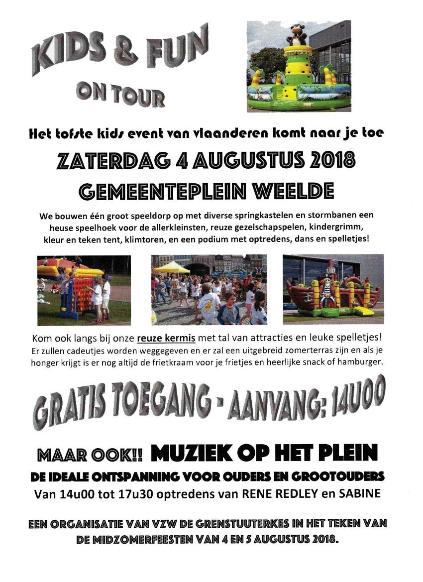 kidfun on tour web