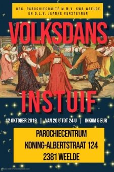 volksdansinstuif Weelde Made with PosterMyWall