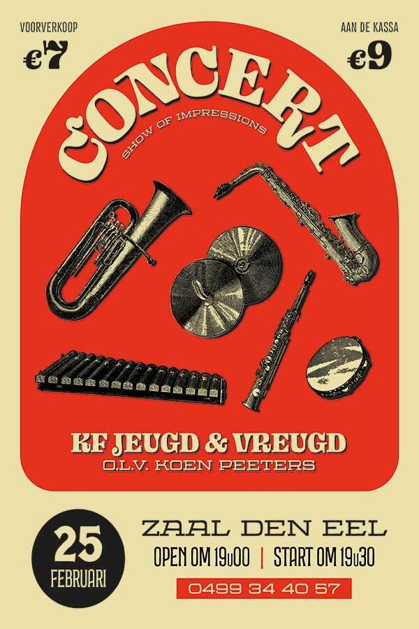Concert poster 2023 B