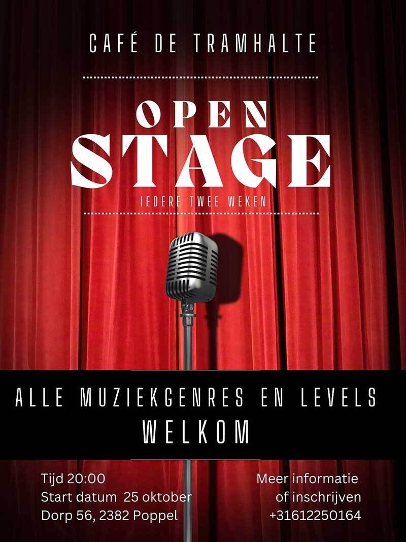 Tramhalte Open Stage