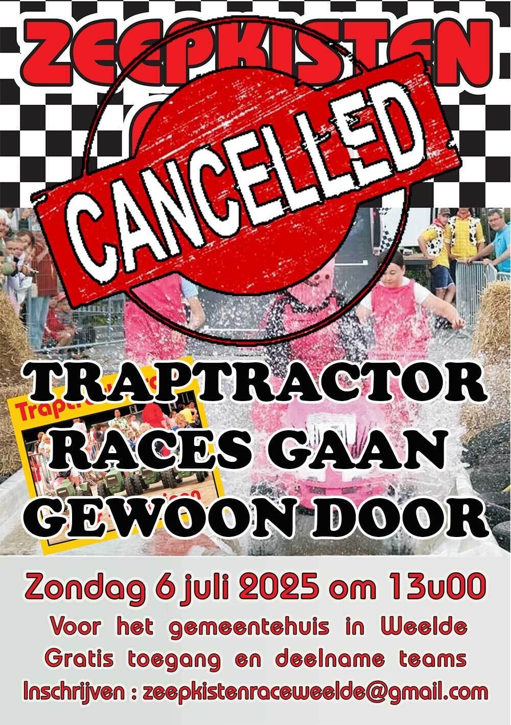 Zeepkistenrace 2025 cancelled