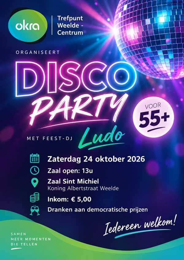 OKRA Disco party 2026