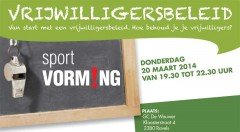 vrijwilligersbeleid