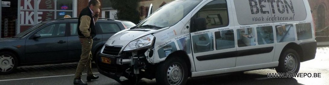 Ongeval grens Poppel - kop
