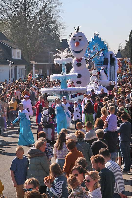 RAWEPO is ook massaal aanwezig op het jaarlijkse Kindercarnaval